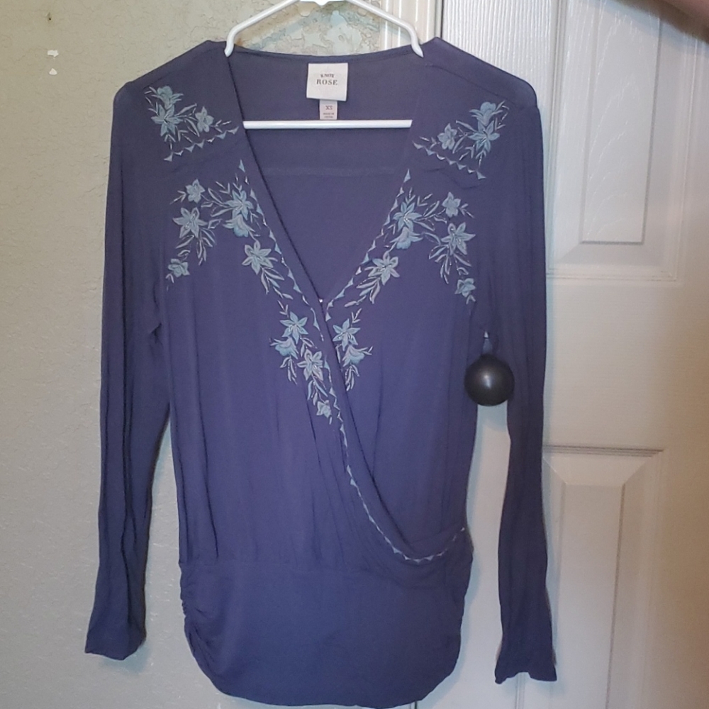 Blue blouse